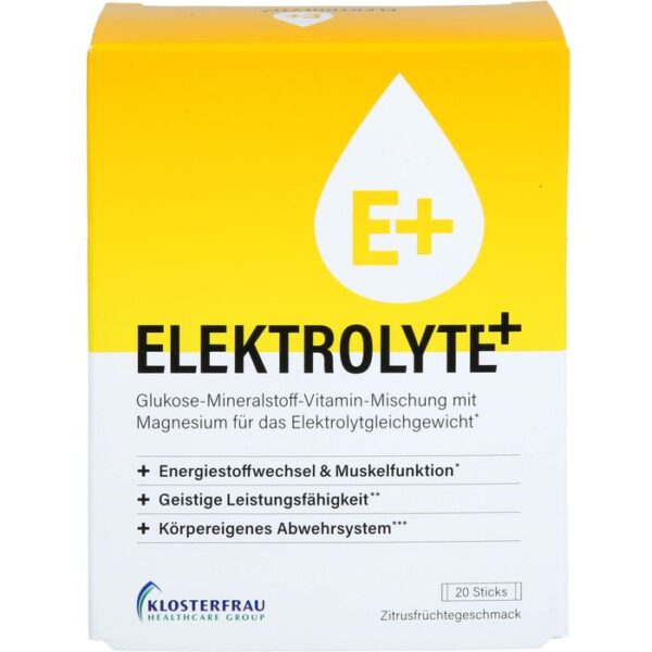 ELEKTROLYTE+ Granulatsticks 20 St.