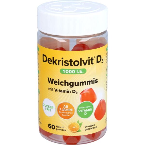 DEKRISTOLVIT D3 1000 I.E. Weichgummis 60 St.