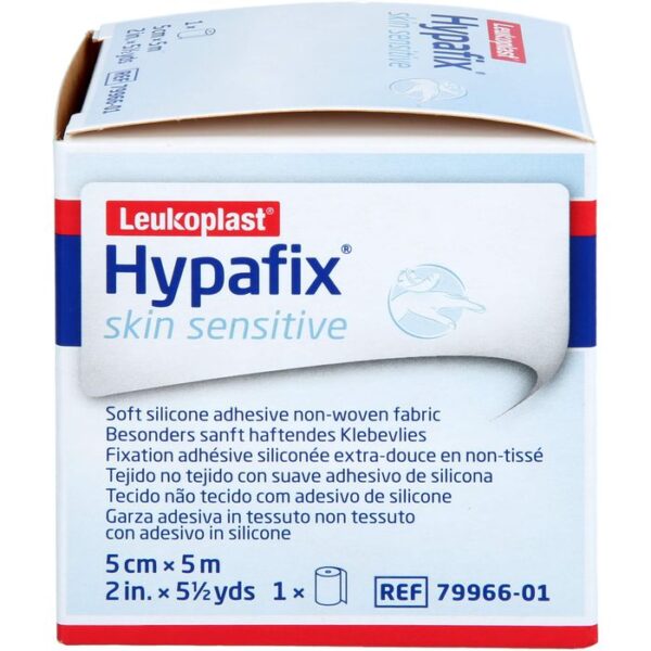 HYPAFIX skin sensitive Klebevlies 5 cmx5 m 1 St.