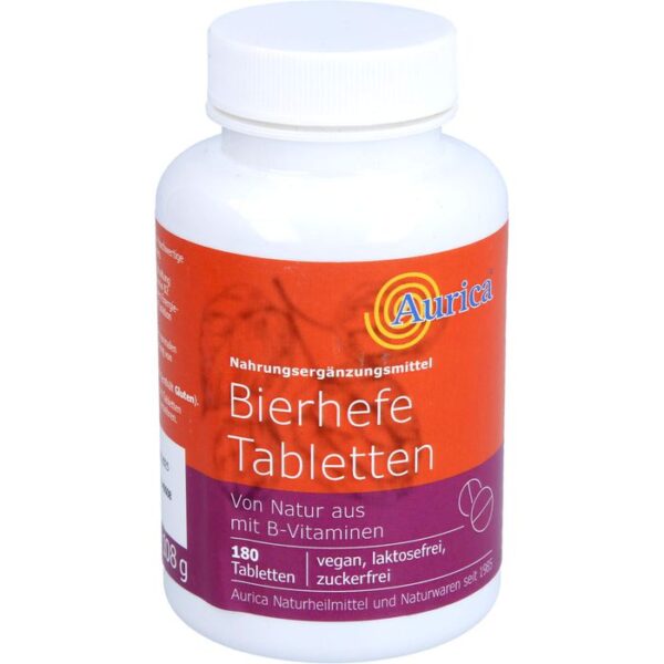 BIERHEFE TABLETTEN Aurica 180 St.