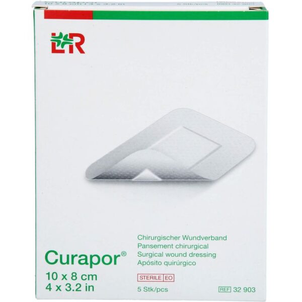 CURAPOR Wundverband steril chirurgisch 8x10 cm 5 St.