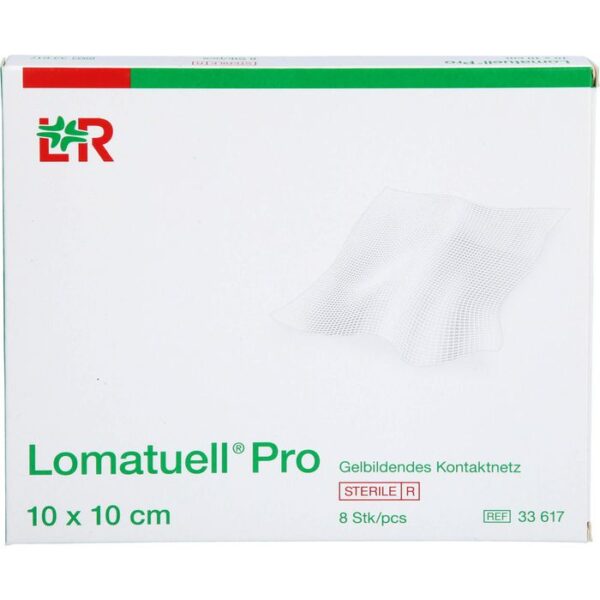 LOMATUELL Pro 10x10 cm steril 8 St.