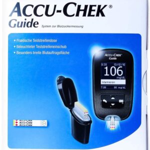 Accu-Chek Guide Blutzuckermessgerät Set mg Je Dl