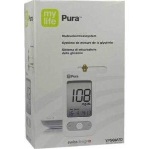 Mylife Pura Blutzucker Messsystem mg / dl Autocoding