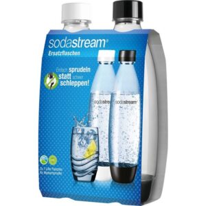 SodaStream Geschirr-Set SodaStream PET-Flasche Fuse 1 Liter Duopack