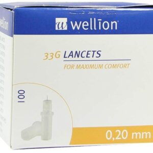 Wellion Lancets 33 G 100 Lanzetten