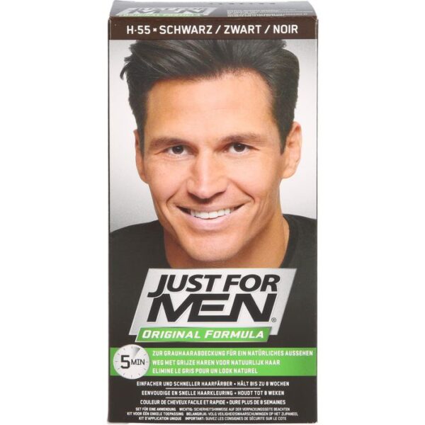 JUST for men Tönungsshampoo schwarz 60 ml