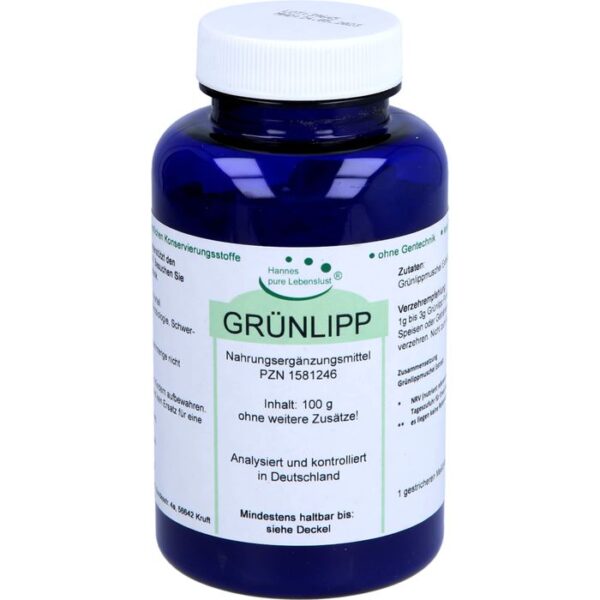 GRÜNLIPPMUSCHEL PULVER 100 g