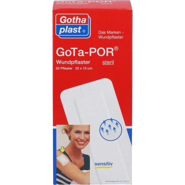 GOTA-POR Wundpflaster steril 100x250 mm 50 St.