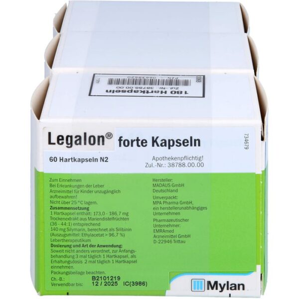 LEGALON forte Kapseln 180 St.