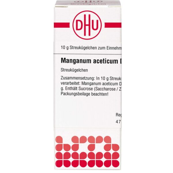 MANGANUM ACETICUM D 12 Globuli 10 g