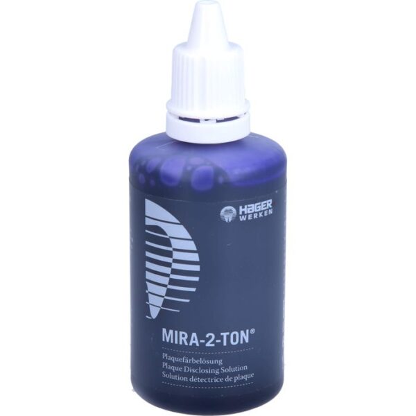 MIRA 2 Ton Plaqueeinfärbung Lösung 60 ml