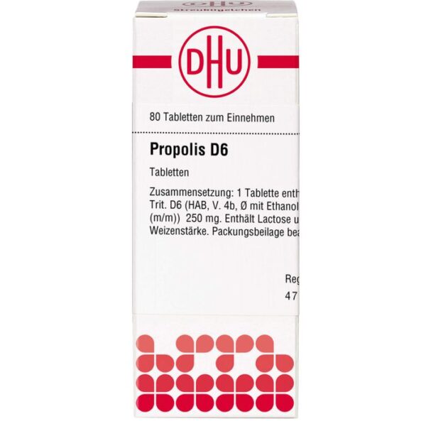 PROPOLIS D 6 Tabletten 80 St.