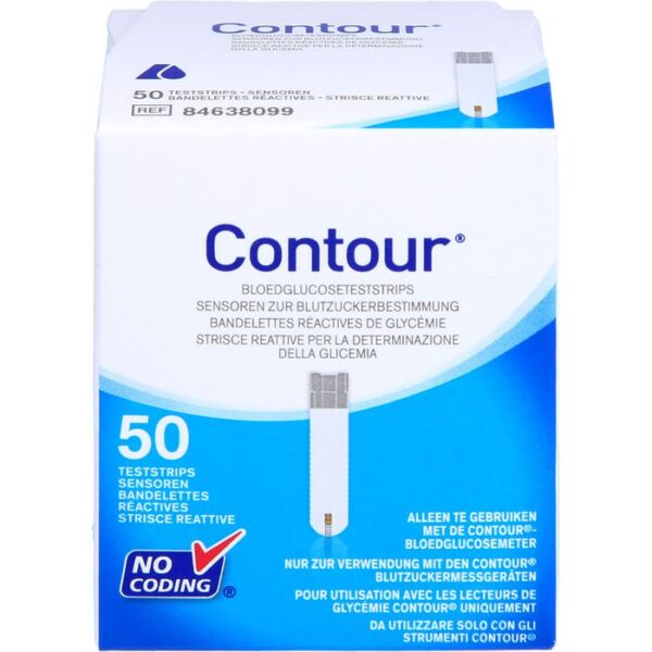 CONTOUR Sensoren Teststreifen 50 St.