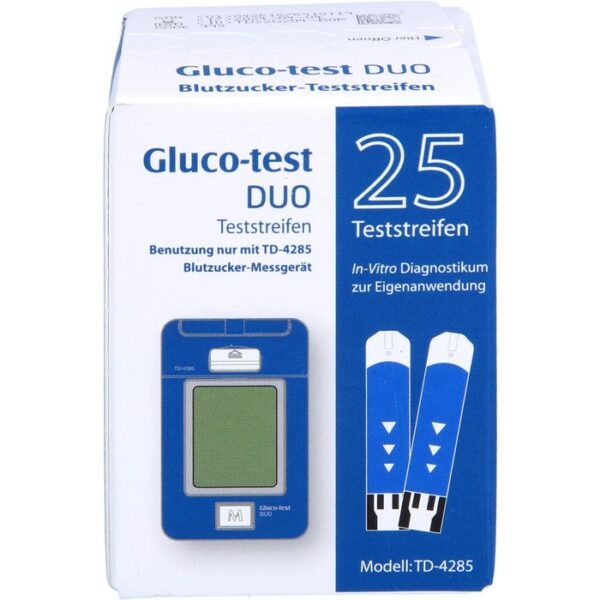 GLUCO TEST DUO Teststreifen 25 St.