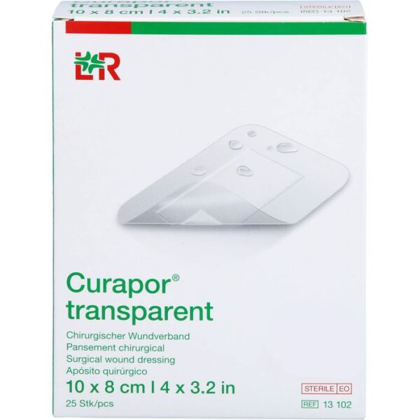 CURAPOR Wundverband steril transparent 8x10 cm 25 St.