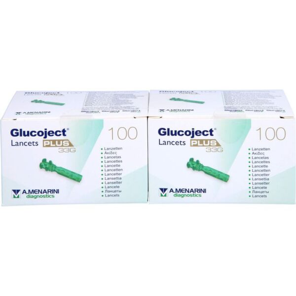 GLUCOJECT Lancets PLUS 33 G 200 St.