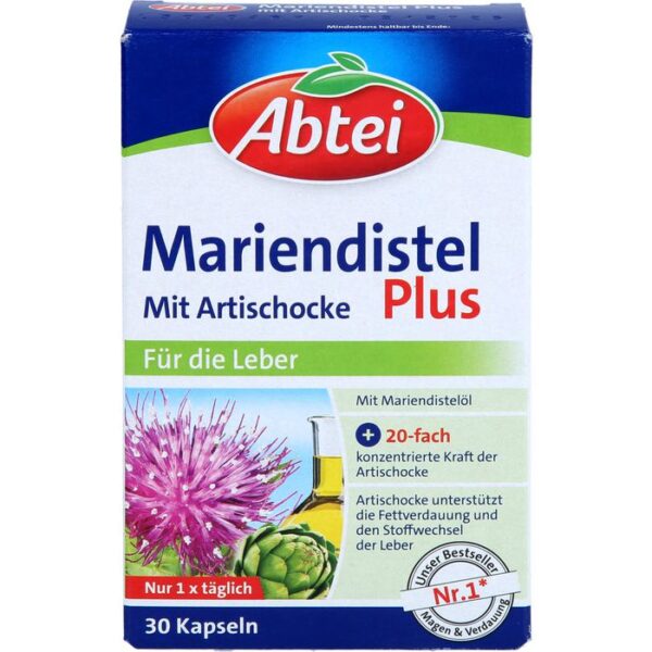 ABTEI Mariendistel Plus Kaps.m.Artischocke TF 30 St.