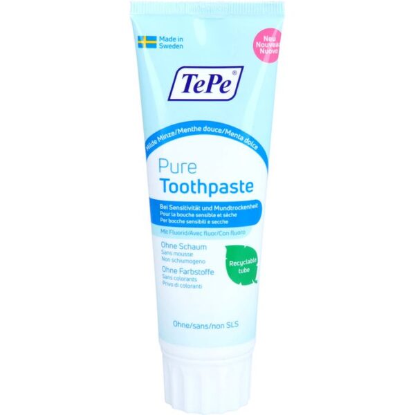 TEPE Pure Toothpaste peppermint 75 ml