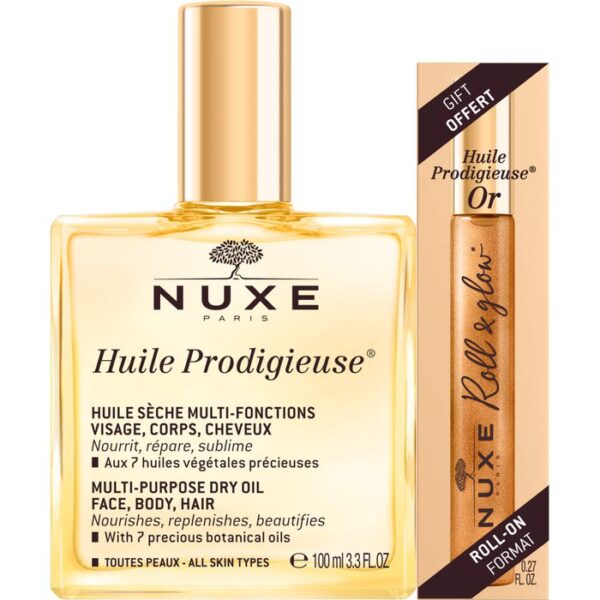 NUXE Huile Prodigieuse Classique+HP Or Roll-on 100 ml