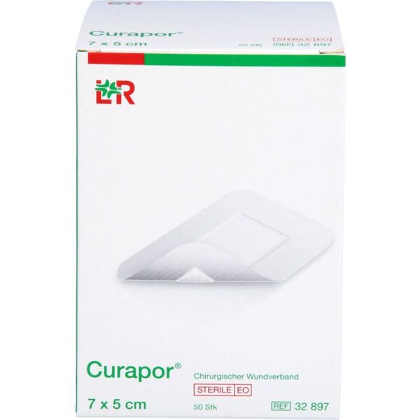 CURAPOR Wundverband steril chirurgisch 5x7 cm 50 St.