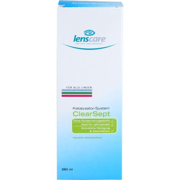 LENSCARE ClearSept 380 ml+Behälter 1 P