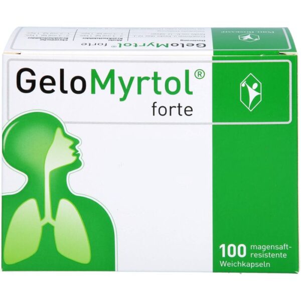 GELOMYRTOL forte magensaftresistente Weichkapseln 100 St.