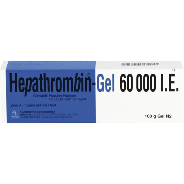 HEPATHROMBIN 60.000 Gel 100 g