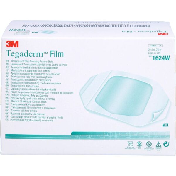 TEGADERM 3M Film 6x7 cm 1624W 100 St.