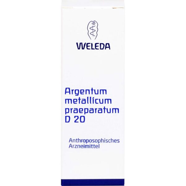 ARGENTUM METALLICUM praeparatum D 20 Trituration 20 g