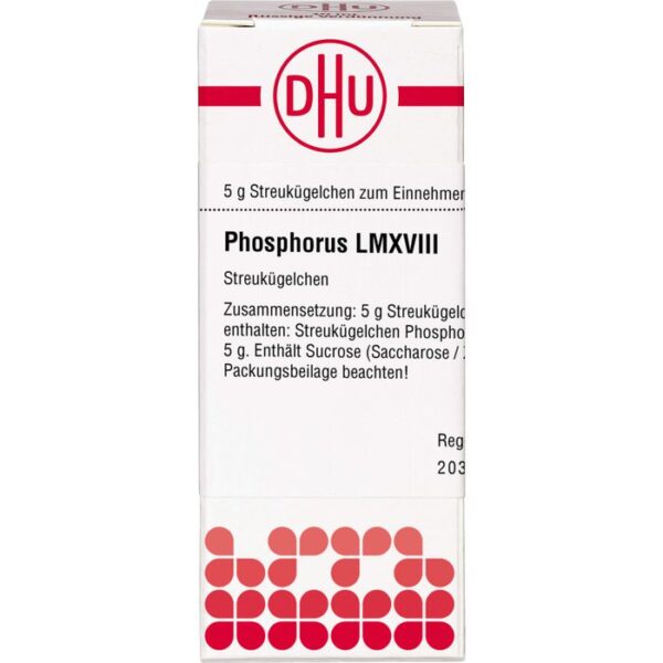 PHOSPHORUS LM XVIII Globuli 5 g