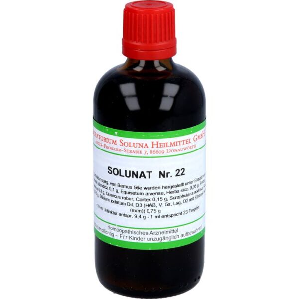 SOLUNAT Nr.22 Tropfen 100 ml