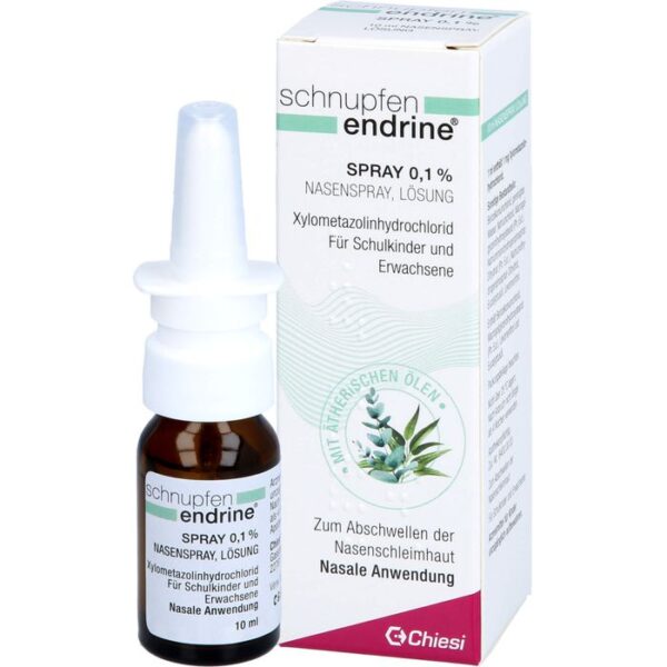 SCHNUPFEN ENDRINE 0,1% Nasenspray 10 ml