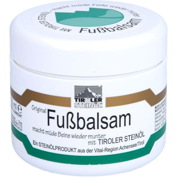 TIROLER STEINÖL Fußbalsam 100 ml