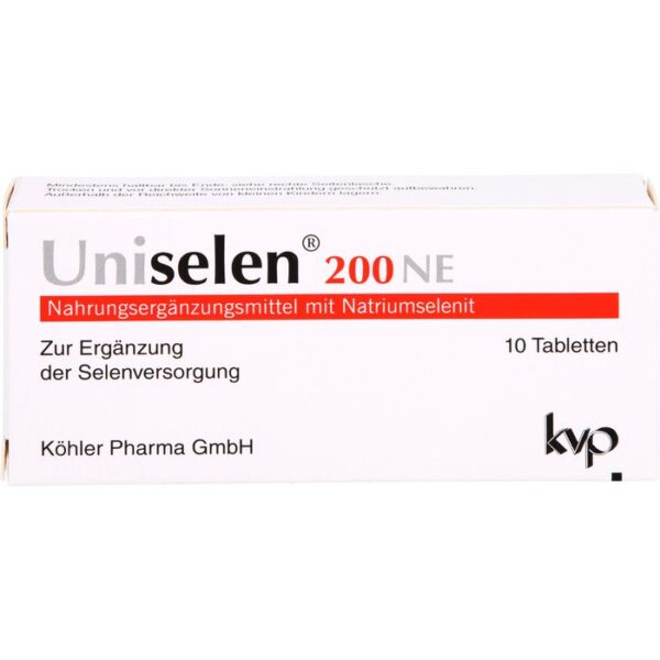 UNISELEN 200 NE Tabletten 10 St.