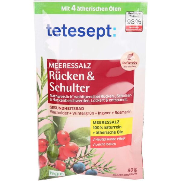 TETESEPT Meeressalz Rücken & Schulter 80 g