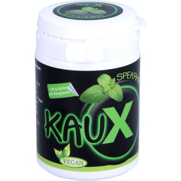 KAUX Zahnpflegekaugummi Spearmint mit Xylitol 40 St.