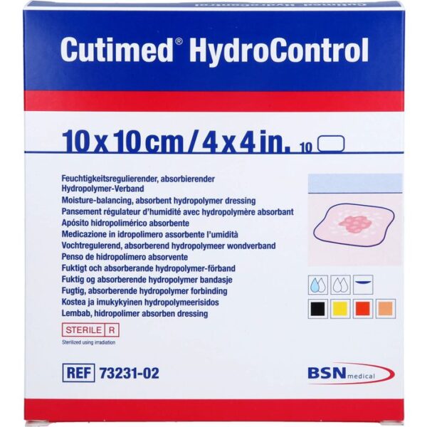 CUTIMED HydroControl Kompressen 10x10 cm 10 St.