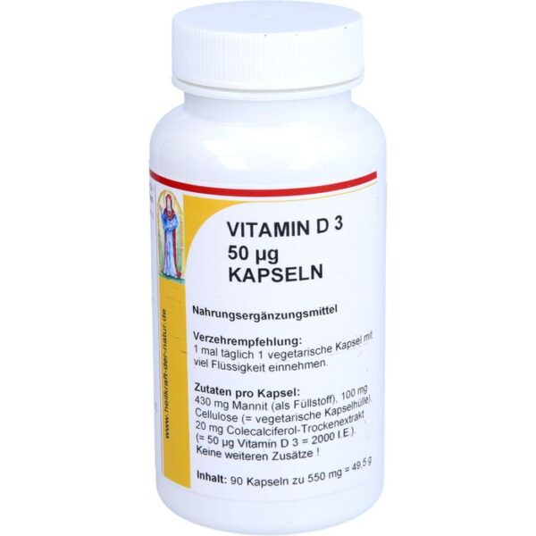 VITAMIN D3 2.000 I.E. Kapseln 90 St.