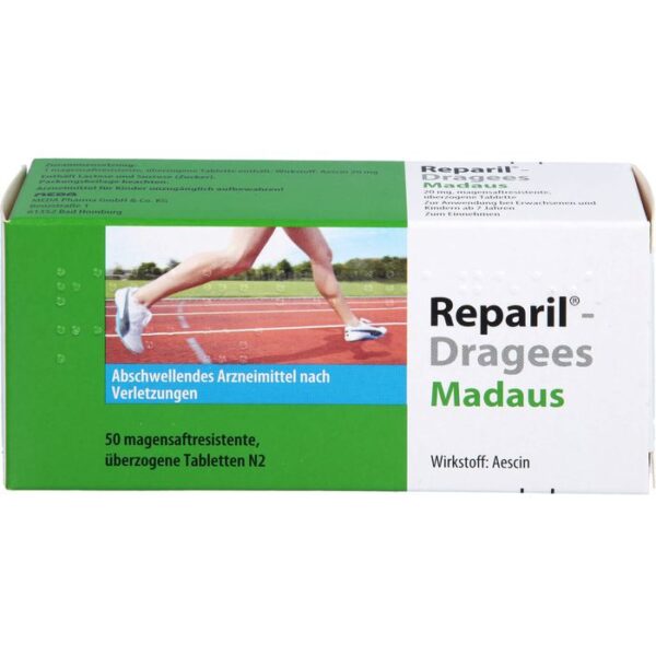 REPARIL-Dragees Madaus magensaftres.Tabletten 50 St.