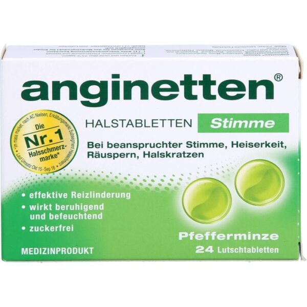 ANGINETTEN Stimme Lutschtabletten 24 St.