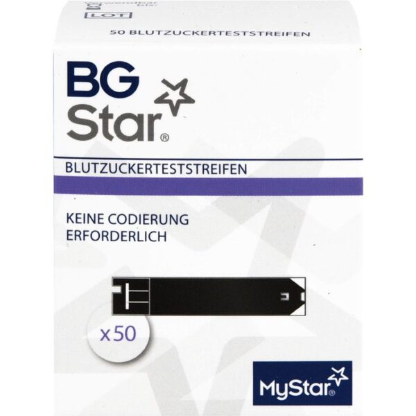 BGSTAR Teststreifen 50 St.