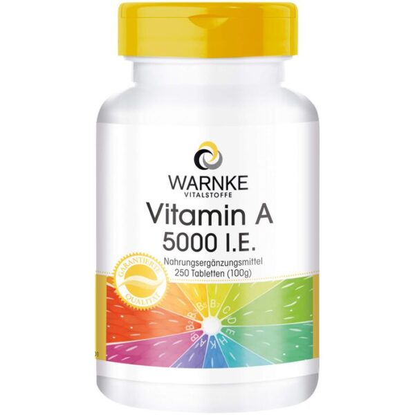 VITAMIN A 5.000 I.E. Tabletten 250 St.