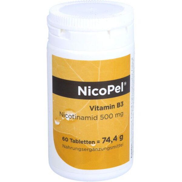 NICOPEL Nicotinamid 500 mg Kapseln 60 St.