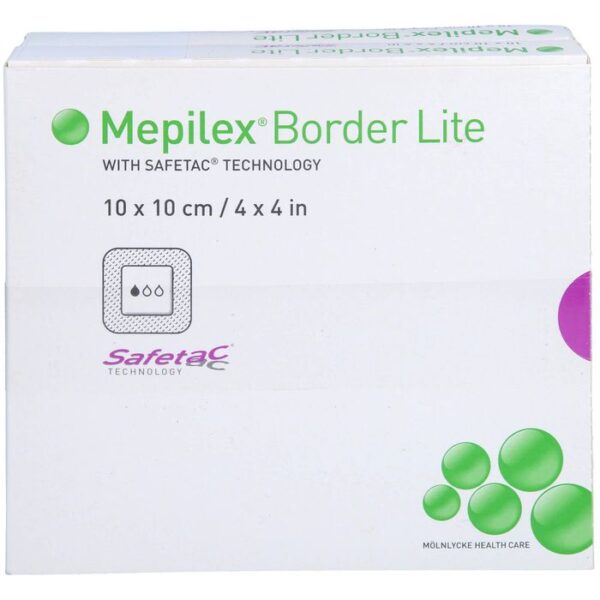 MEPILEX Border Lite Schaumverb.10x10 cm steril 10 St.