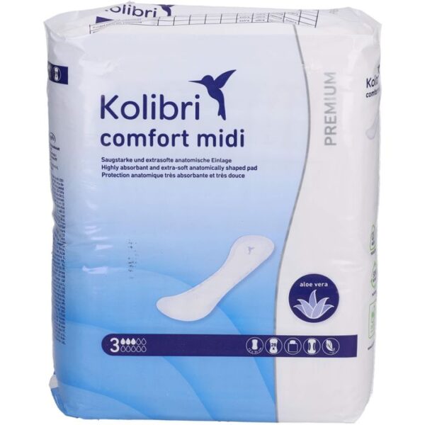 KOLIBRI comfort premium Einlagen midi 28 St.