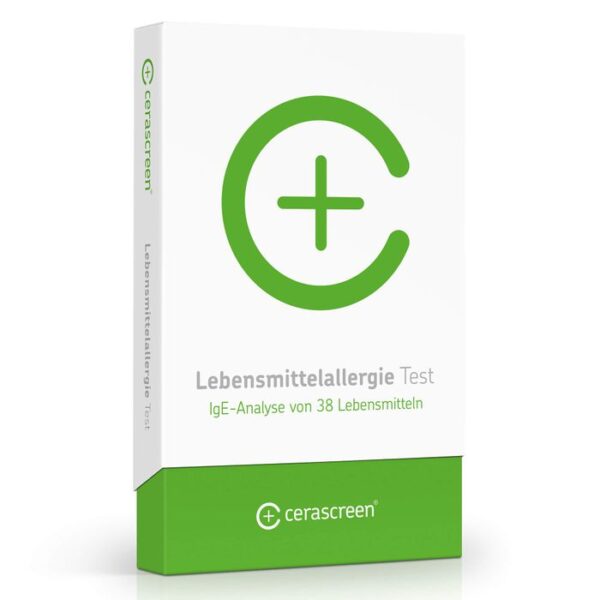 CERASCREEN Lebensmittelallergie Test IgE-Analyse 1 St.