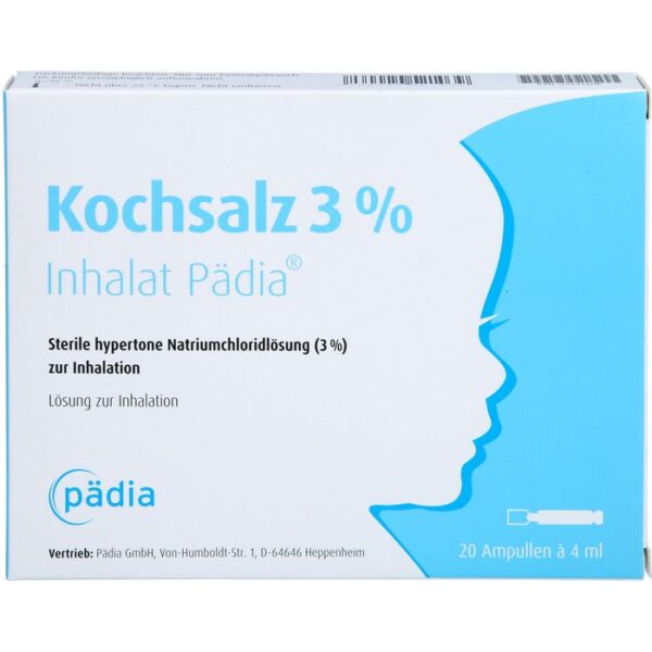 KOCHSALZ 3% Inhalat Pädia Ampullen 20 St.