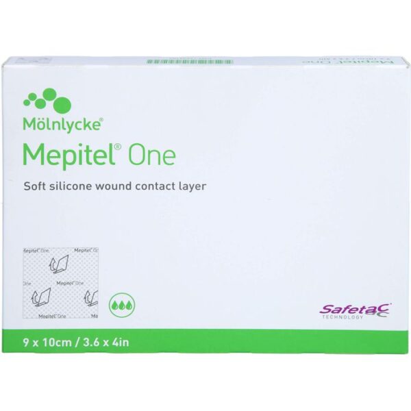 MEPITEL One 9x10 cm Silikon Netzverband 5 St.