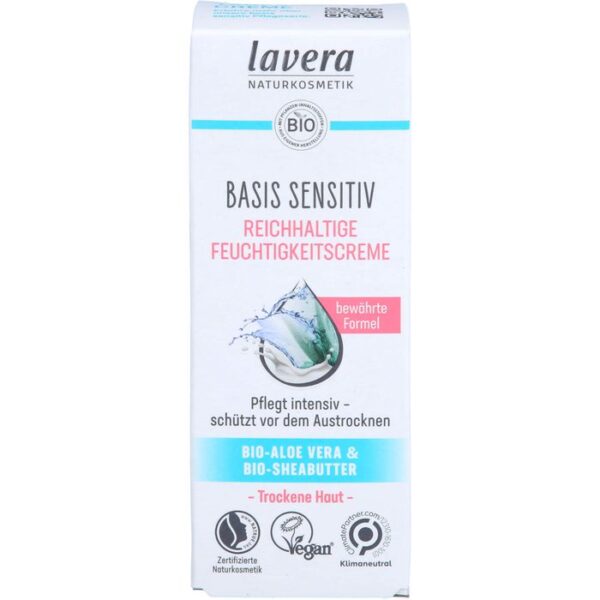 LAVERA basis sensitiv reichhalt.Feuchtigkeitscreme 50 ml